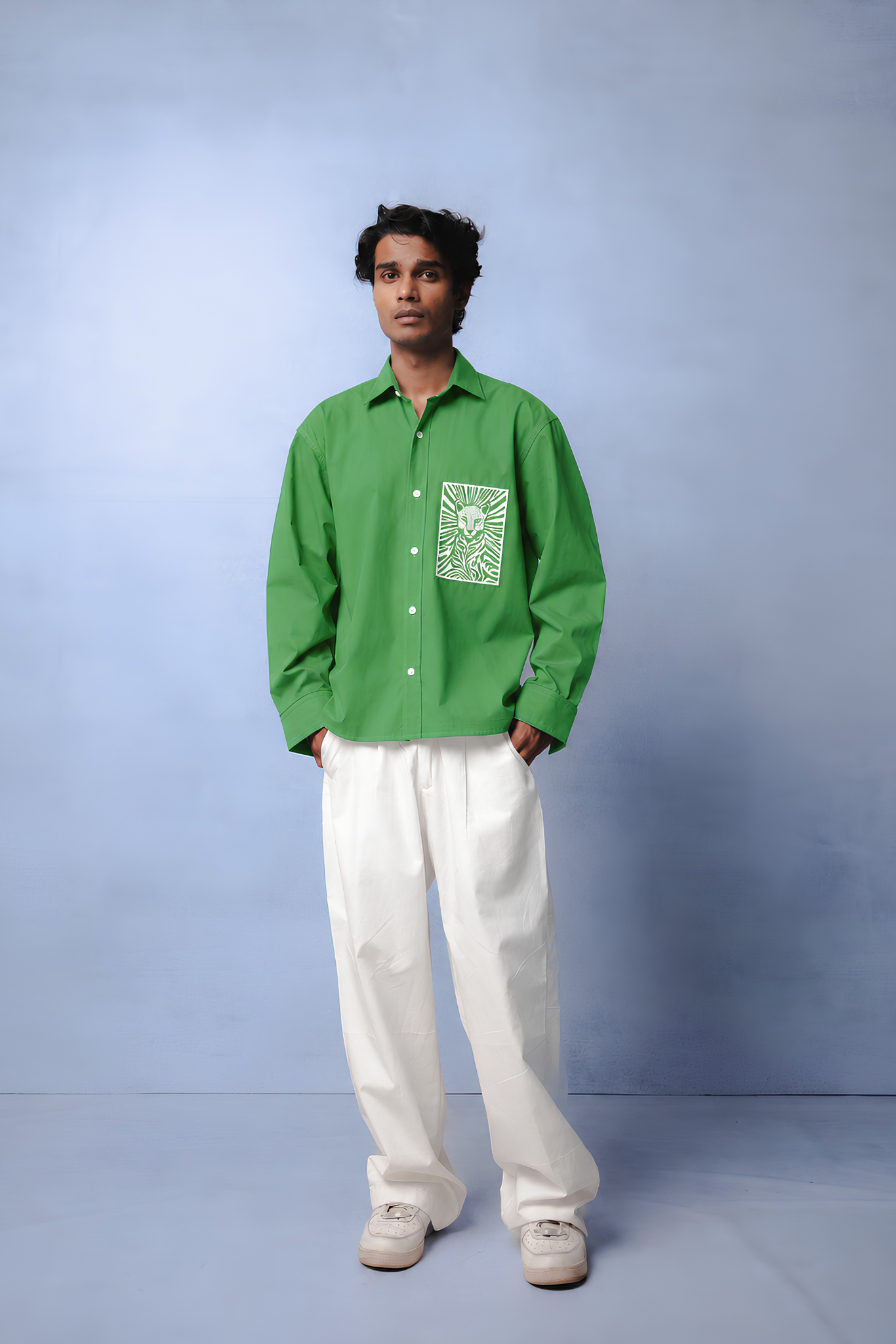 MARGO GREEN DYED CO-ORD MEN