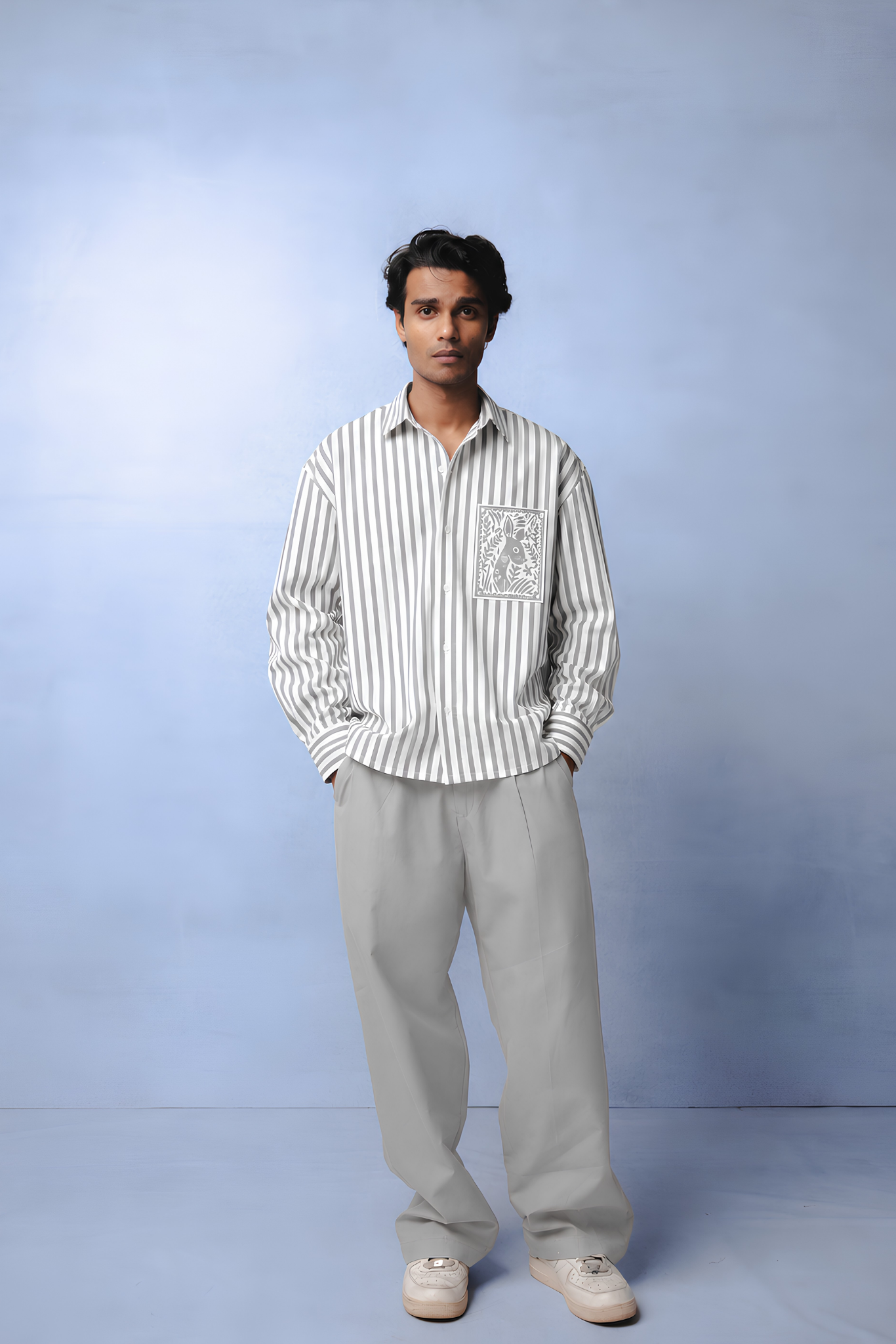 RISA GREY CO-ORD MEN