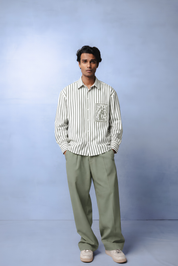 RISA OLIVE GREEN CO-ORD MEN