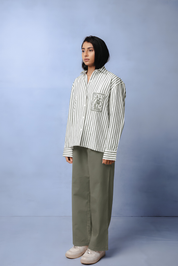 RISA OLIVE GREEN CO-ORD WOMEN