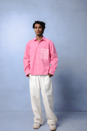 MARGO PINK DYED CO-ORD MEN