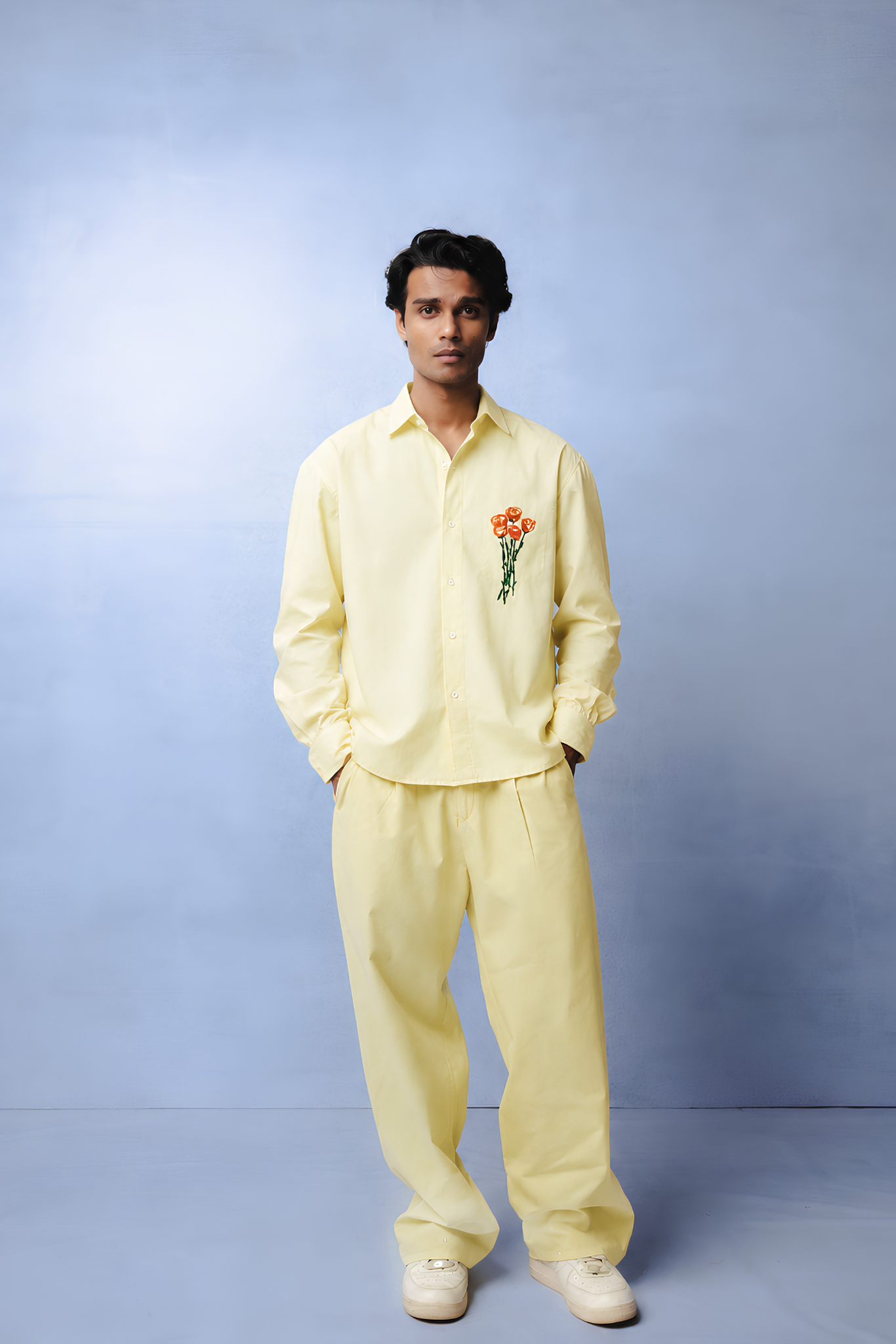 RIVANA YELLOW CO-ORD MEN