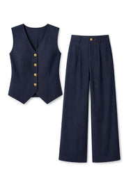DENIM EASE CO-ORD SET