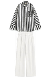 OLIVIA BLACK STRIPE CO-ORD MEN