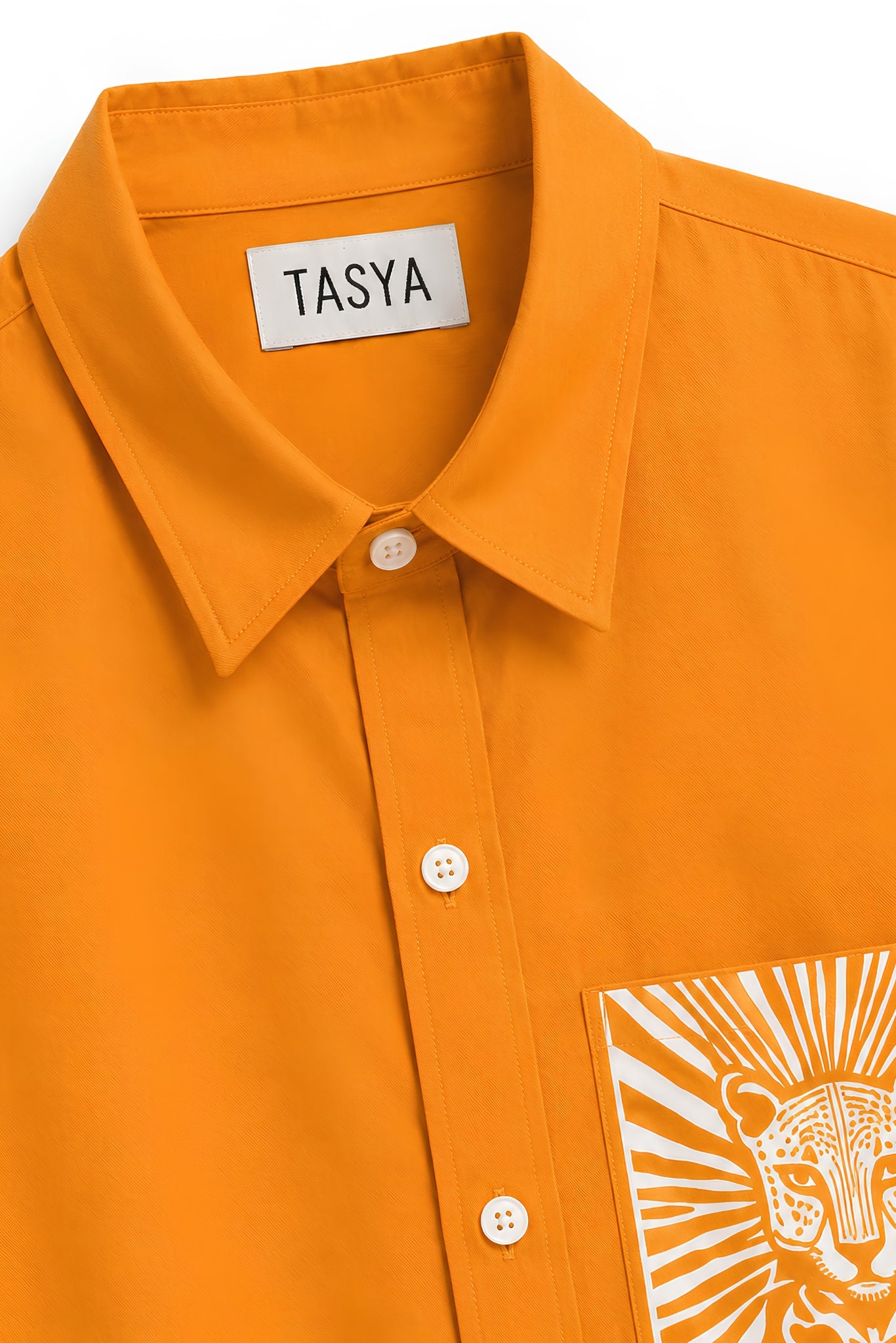 MARGO ORANGE DYED SHIRT MEN