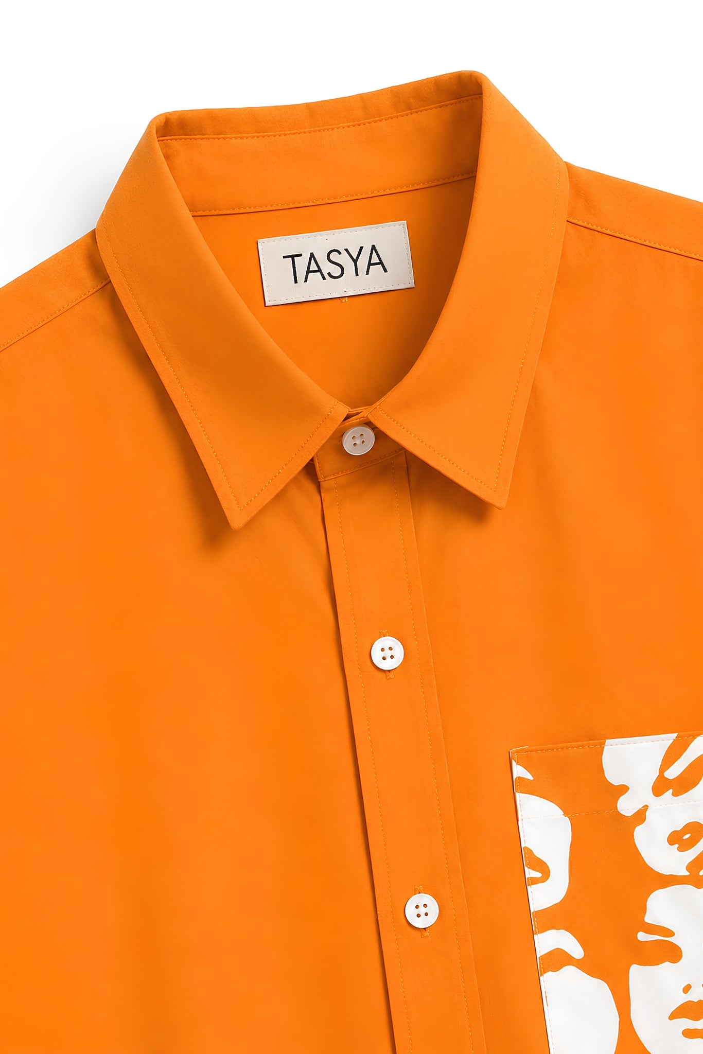 WINONA ORANGE DYED SHIRT MEN