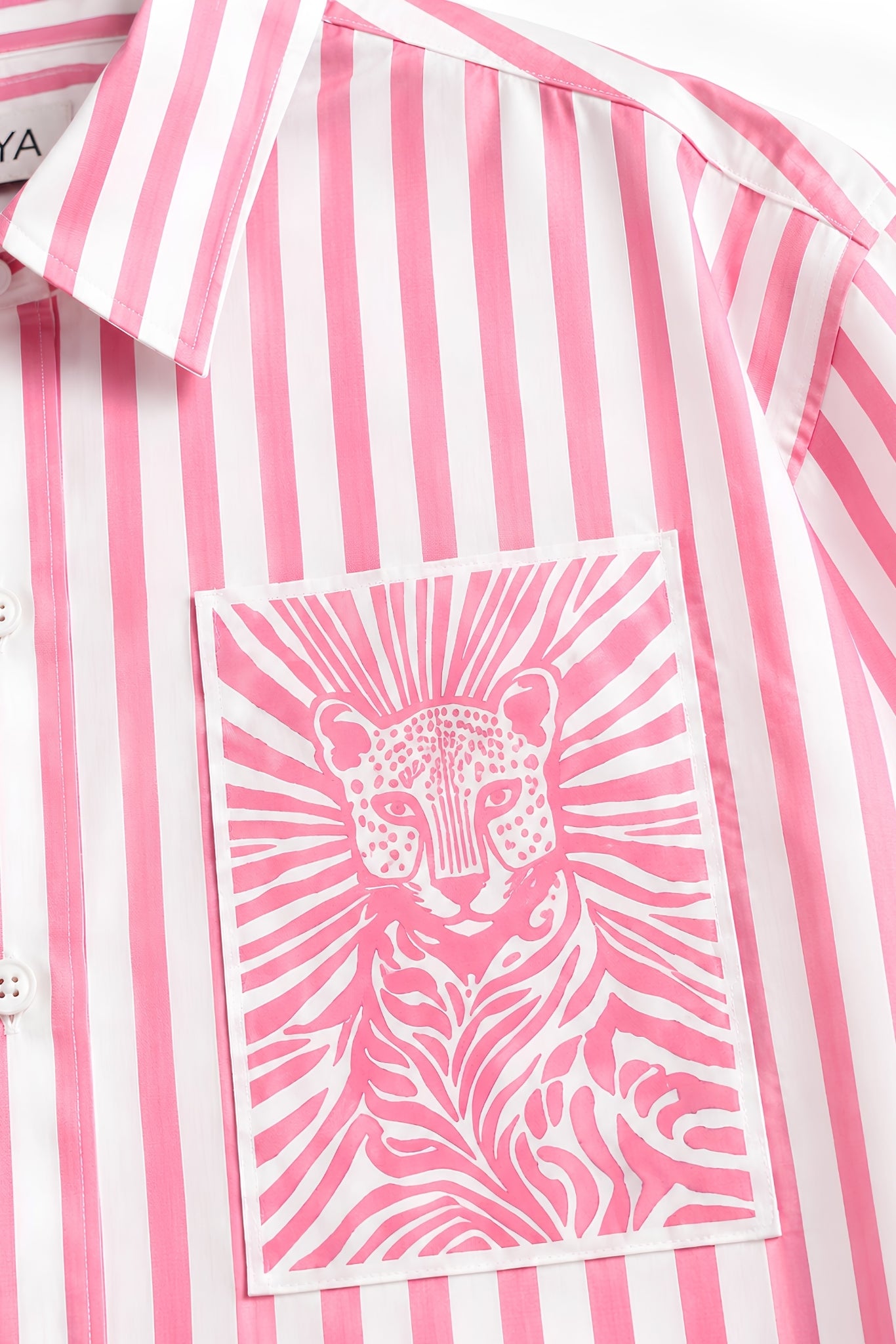 MARGO PINK STRIPE SHIRT MEN