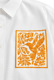KIN ORANGE SHIRT WOMEN