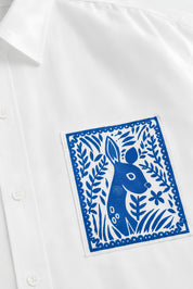 OLIVIA BLUE SHIRT WOMEN