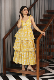 KAWAI MIDI DRESS