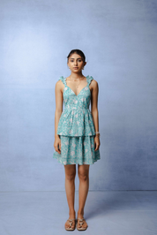 ISLAND RIPPLE MINI DRESS