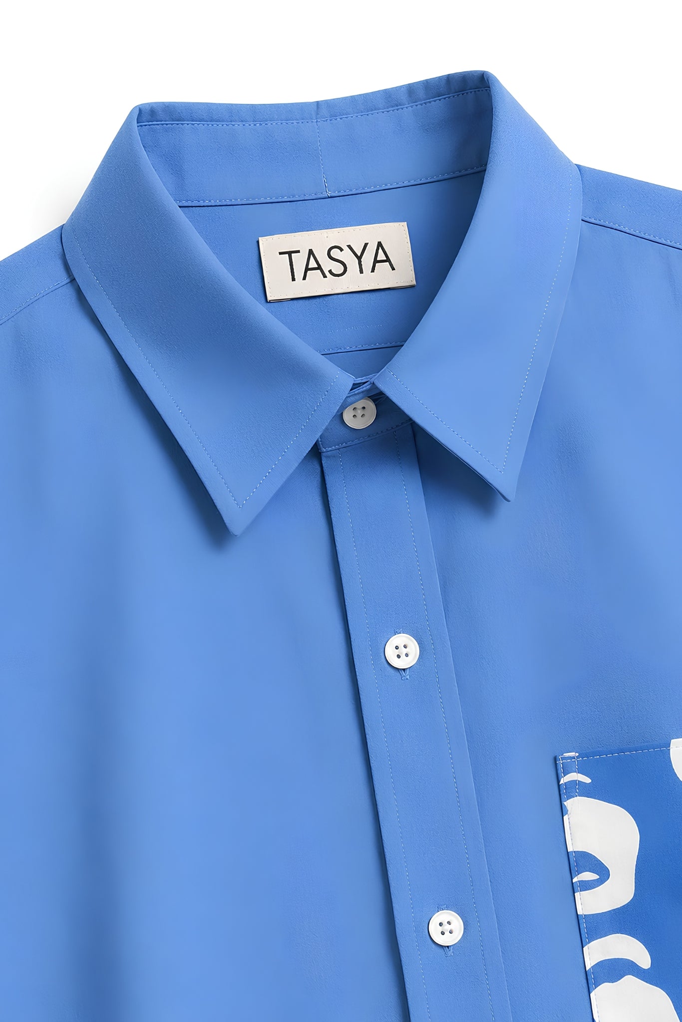 WINONA BLUE DYED SHIRT MEN