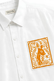 OLIVIA ORANGE SHIRT WOMEN
