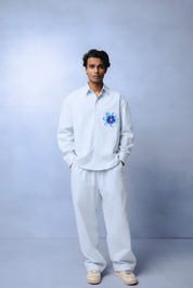 AUDREY BLUE CO-ORD MEN