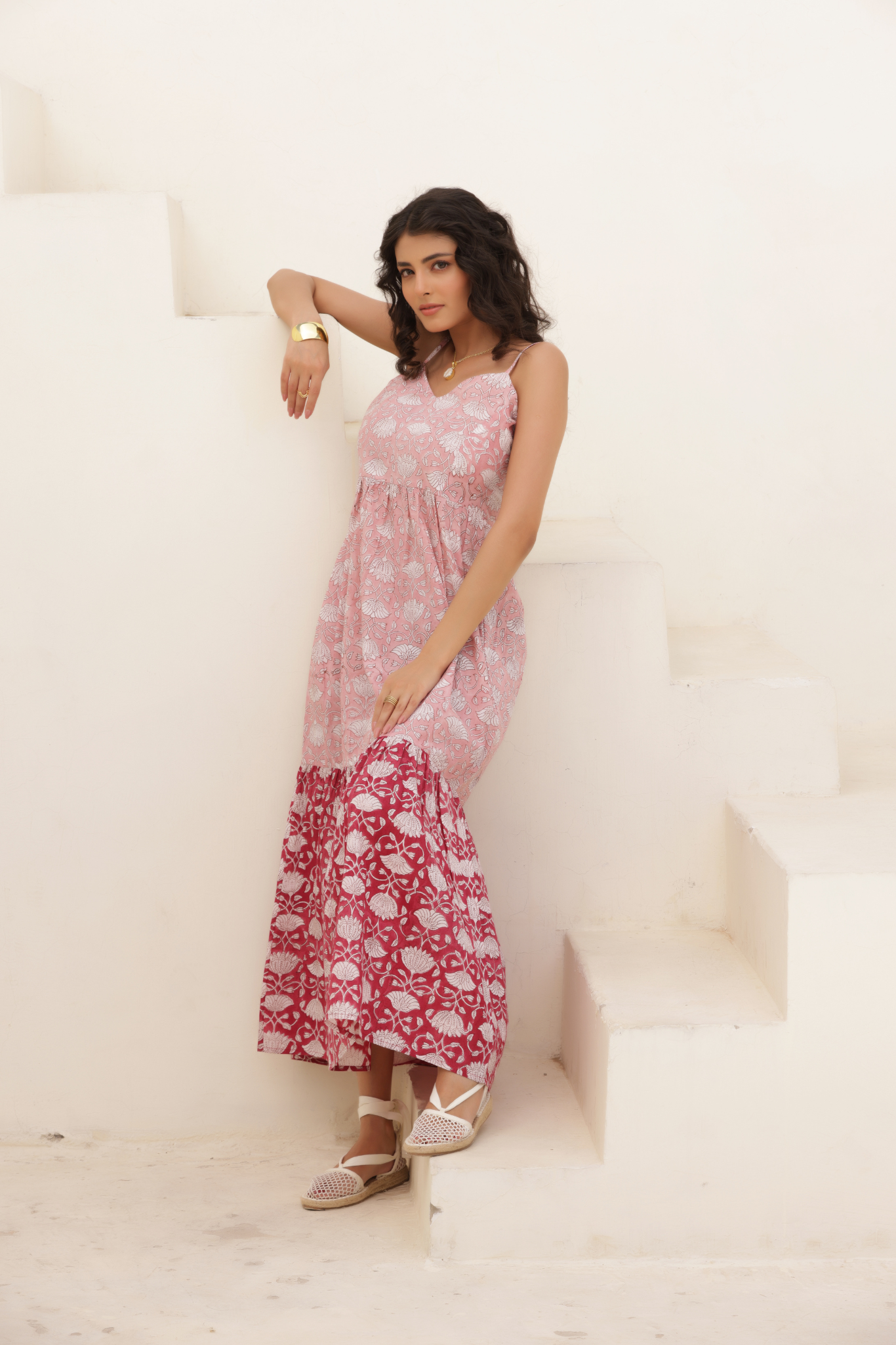 Aricia Strappy Midi Dress