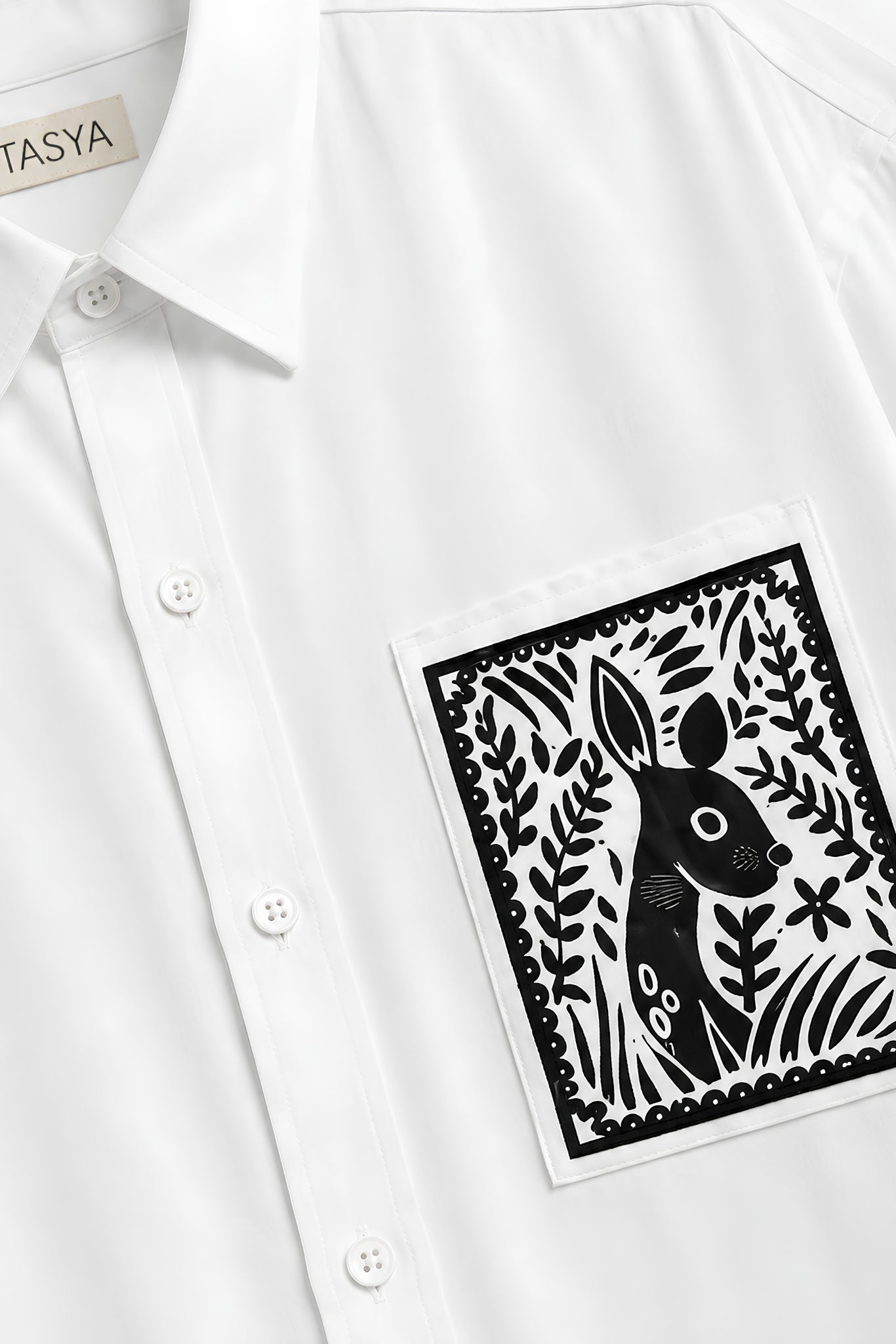 OLIVIA BLACK SHIRT MEN