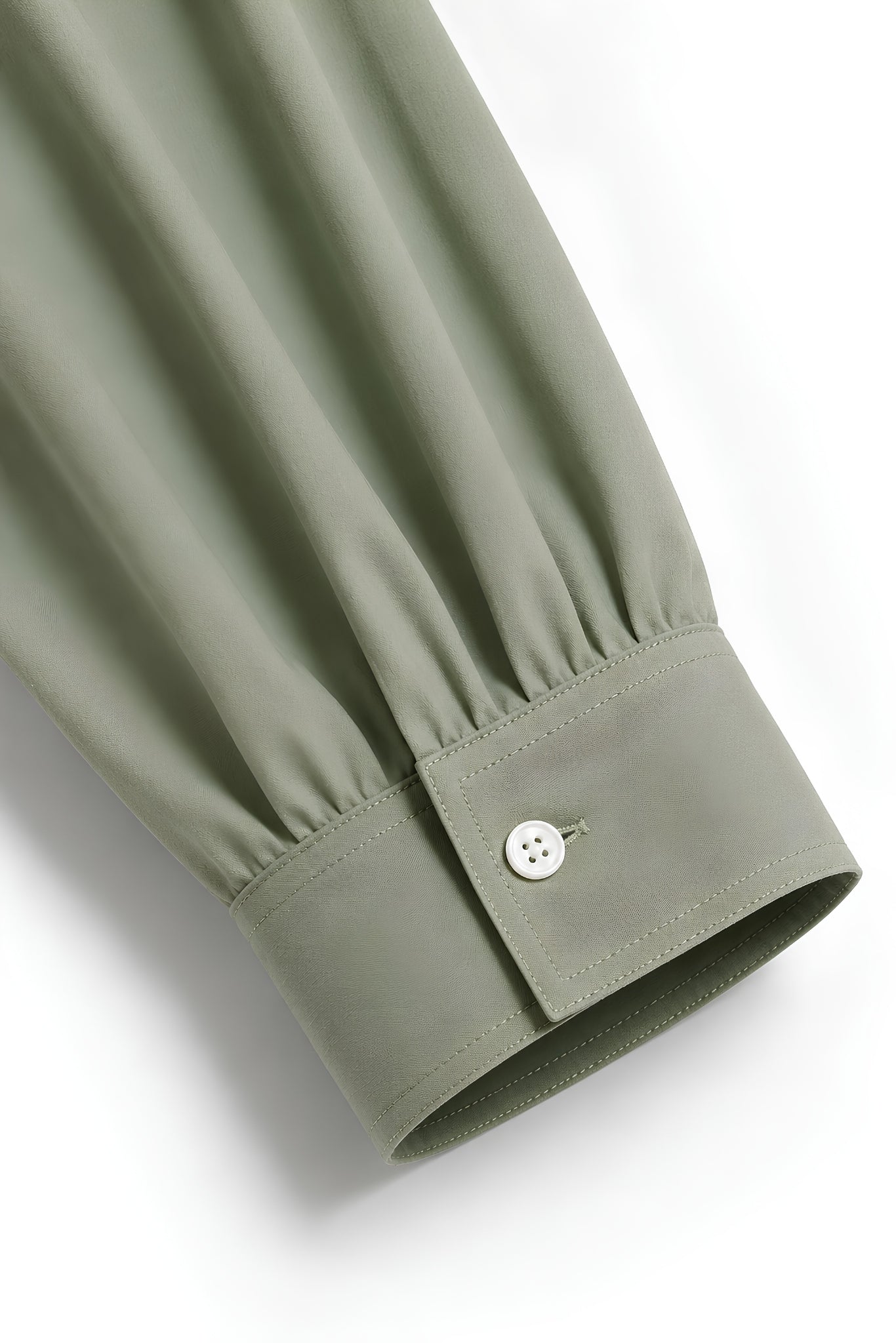 KIN OLIVE GREEN DYED SHIRT MEN