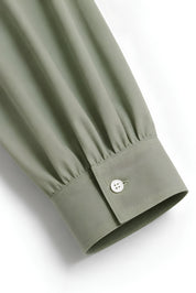 KIN OLIVE GREEN DYED SHIRT MEN