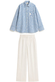 HORIZON STRIPE BLUE CO-ORD