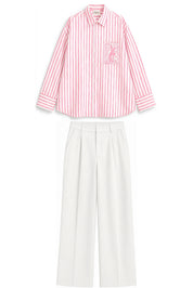 OLIVIA PINK STRIPE CO-ORD MEN