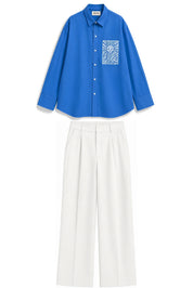 MARGO BLUE DYED CO-ORD MEN