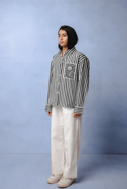 MARGO BLACK STRIPE CO-ORD WOMEN