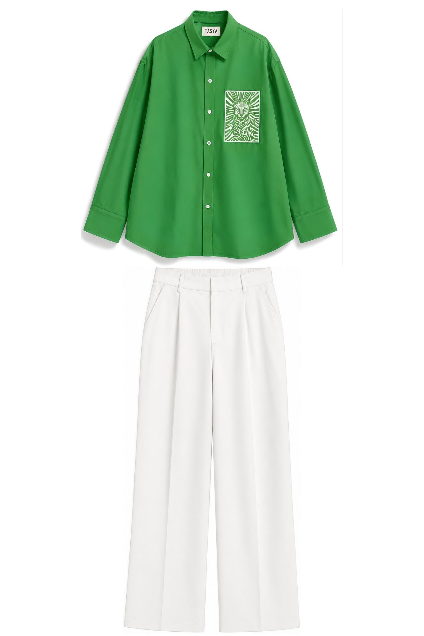 MARGO GREEN DYED CO-ORD MEN