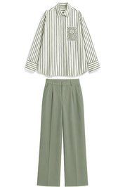 MADRID OLIVE GREEN CO-ORD MEN