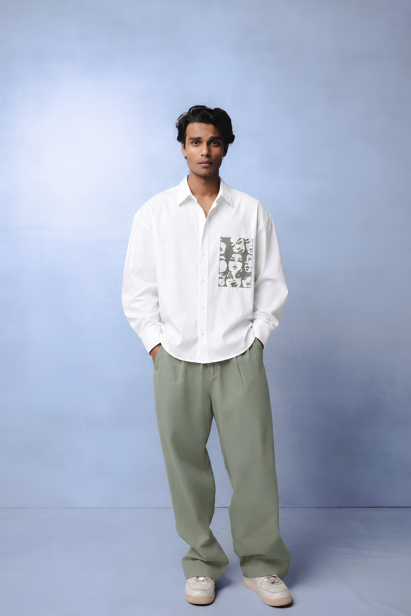 WINONA OLIVE-GREEN CO-ORD MEN