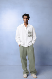 WINONA OLIVE-GREEN CO-ORD MEN