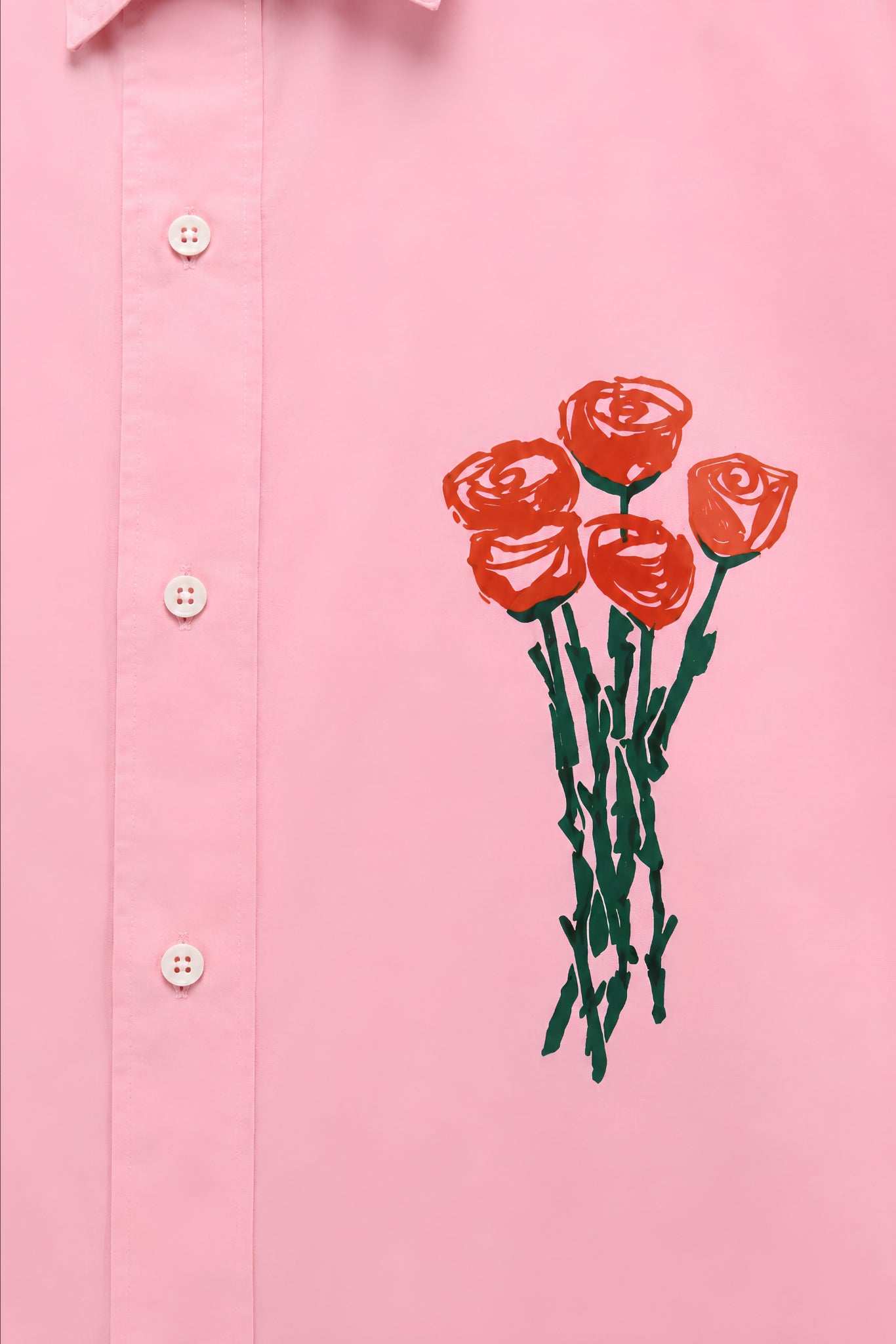 LENA DARK PINK SHIRT MEN