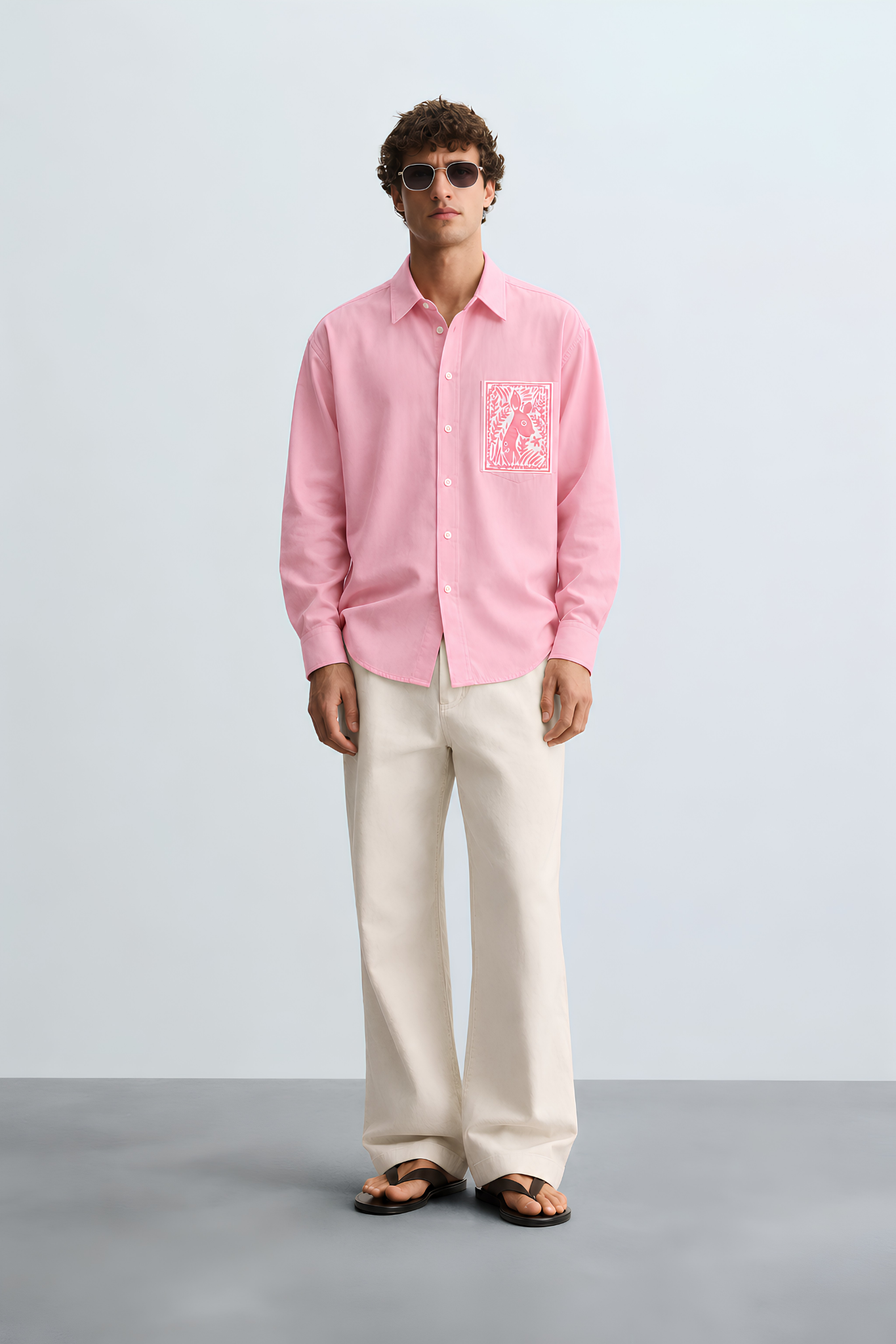 OLIVIA PINK DYED CO-ORD MEN