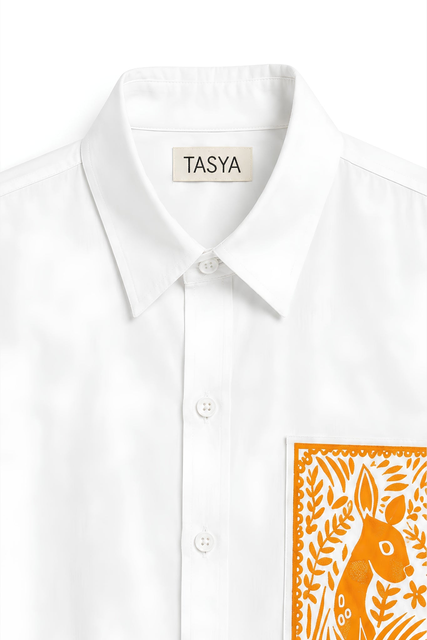 OLIVIA ORANGE SHIRT MEN