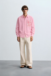 WINONA PINK DYED CO-ORD MEN