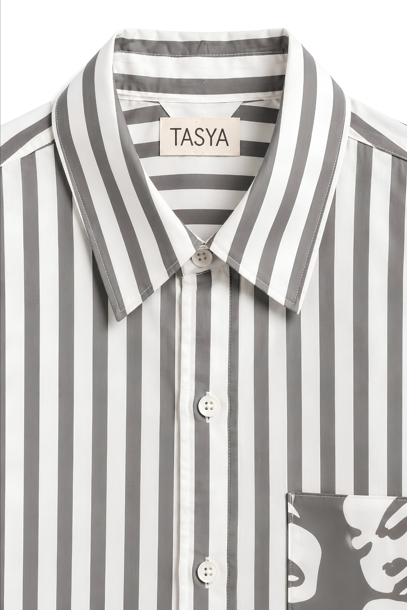 WINONA GREY STRIPE SHIRT MEN