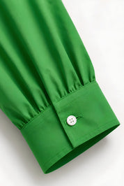 MARGO GREEN DYED SHIRT MEN
