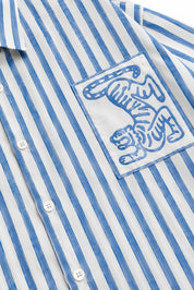 HORIZON STRIPE BLUE CO-ORD