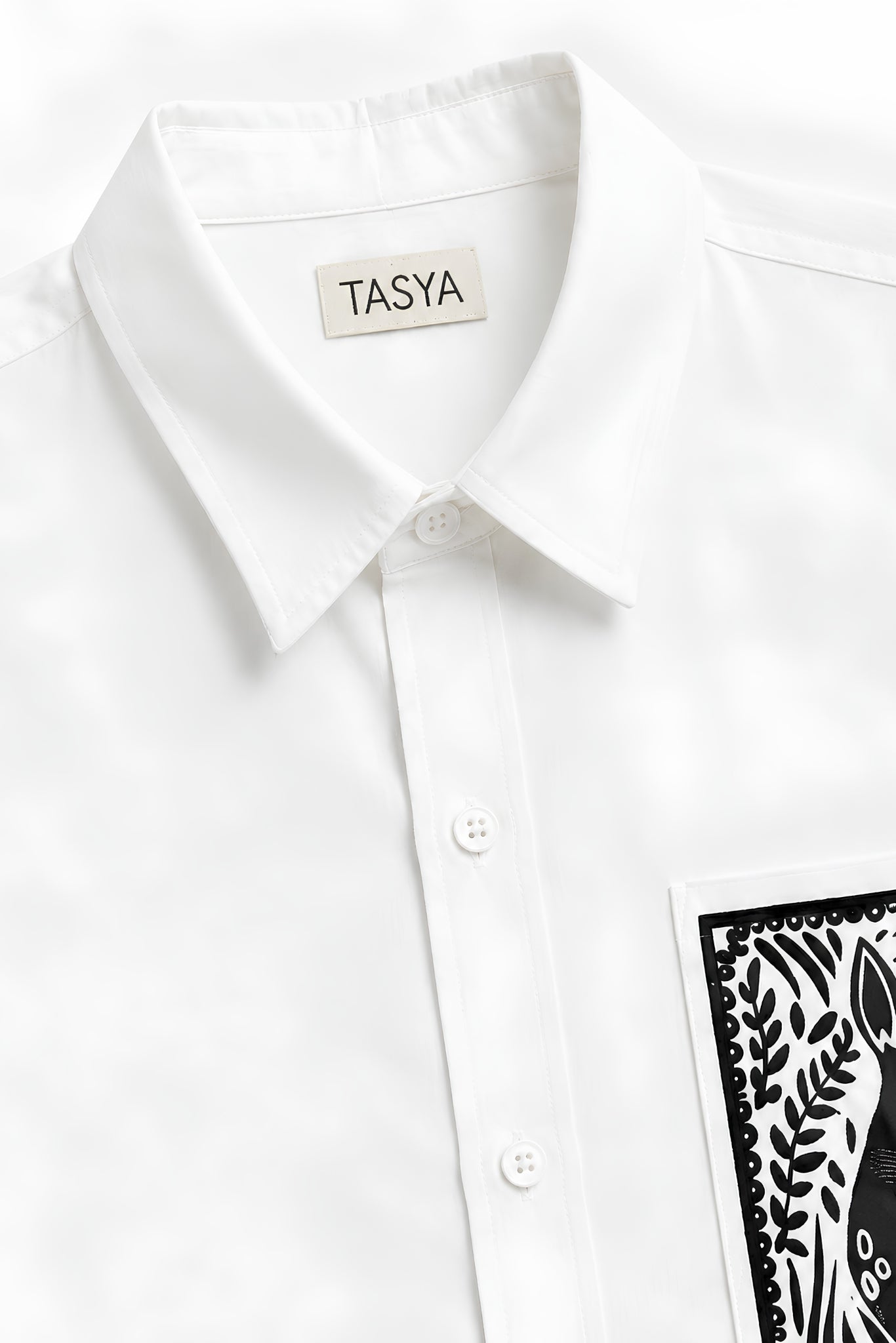 OLIVIA BLACK SHIRT MEN