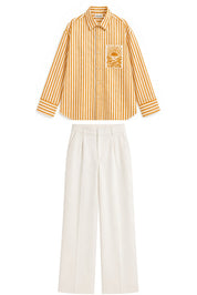 HORIZON STRIPE ORANGE CO-ORD