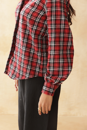 RUSTIC RUBY CHECKED SHIRT
