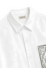 OLIVIA OLIVE GREEN SHIRT MEN