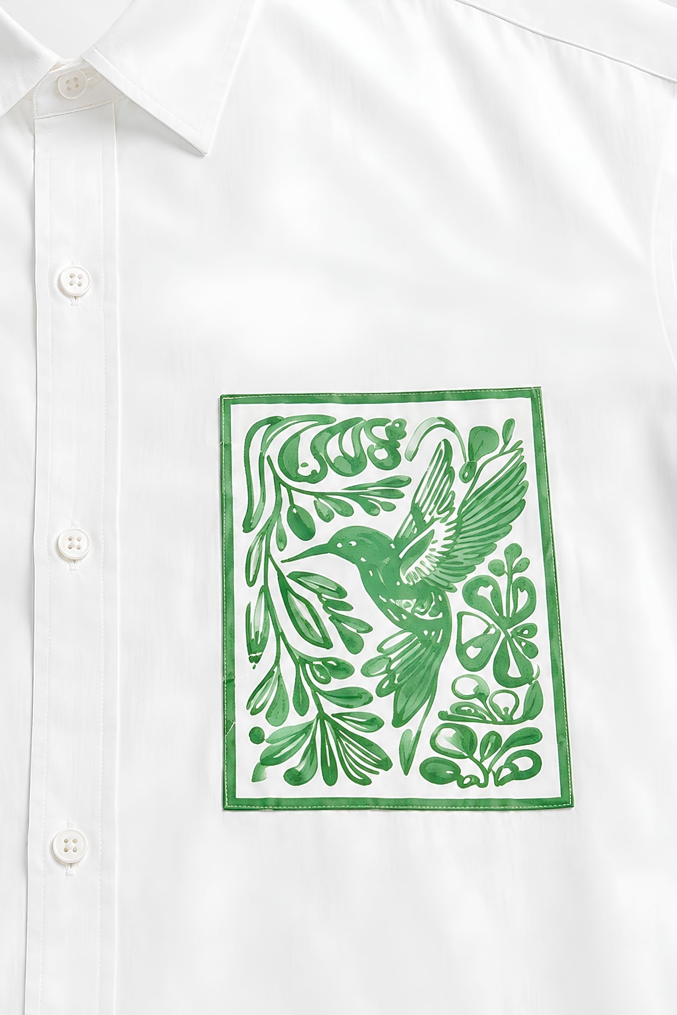KIN GREEN SHIRT WOMEN