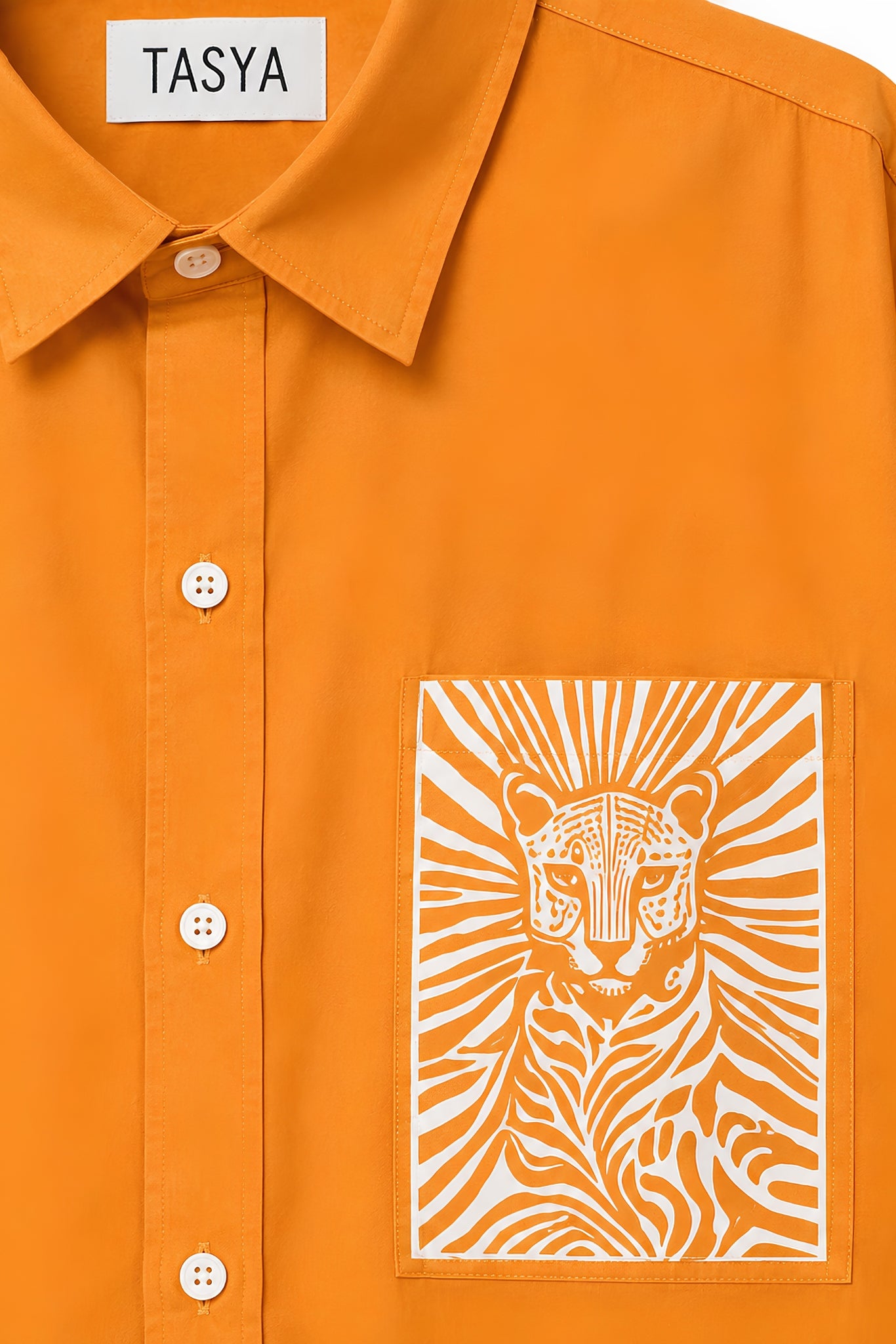 MARGO ORANGE DYED SHIRT MEN