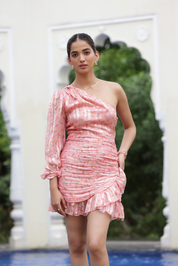 Petal Pop Mini Dress