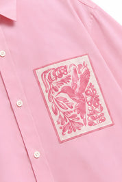 KIN PINK DYED SHIRT MEN