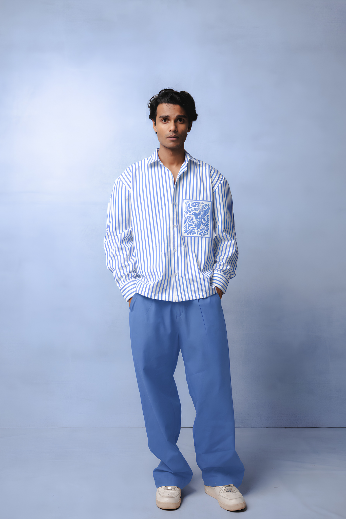 ELENA BLUE CO-ORD MEN
