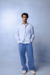 ELENA BLUE CO-ORD MEN