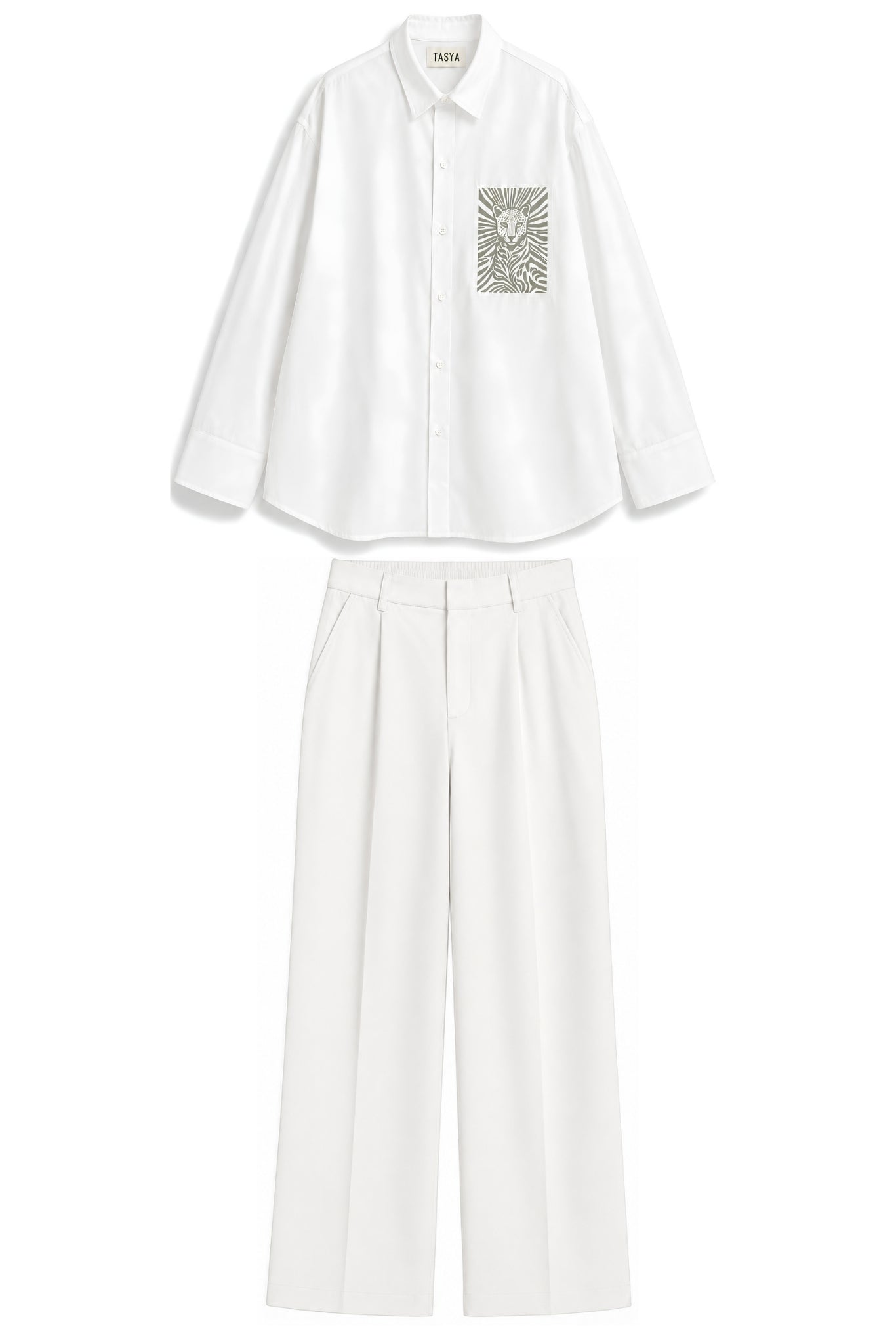 PERLE OLIVE GREEN CO-ORD MEN
