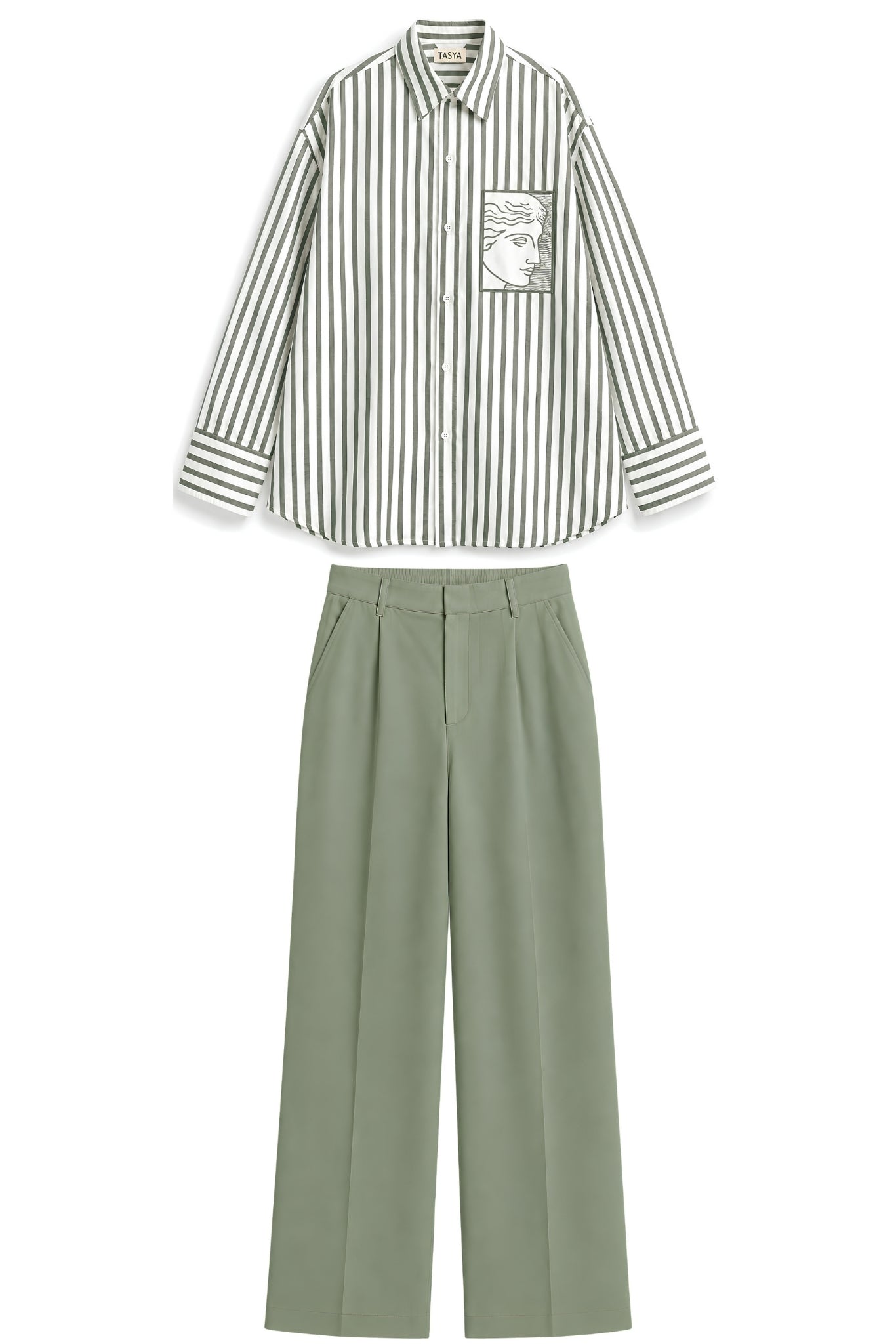 FAYA OLIVE GREEN CO-ORD MEN