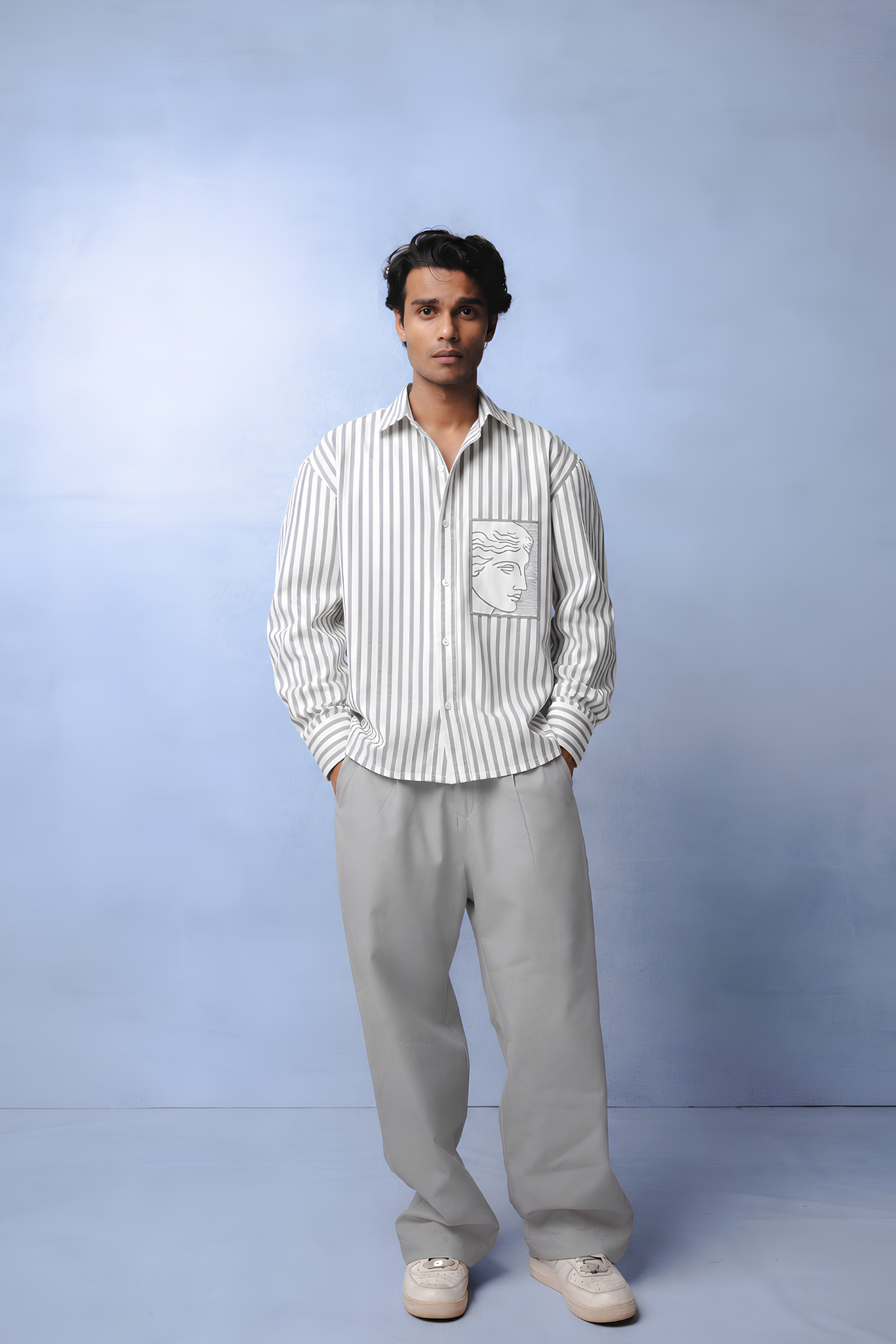 FAYA GREY CO-ORD MEN